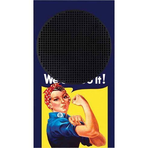 Rosie The Riveter Vintage War Poster Xbox Series S Skins